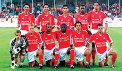 benfica  equipe 2002